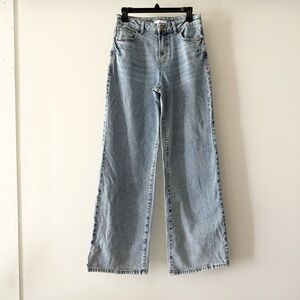 Habitual 6/28 Blue Wide Leg High Rise Jeans